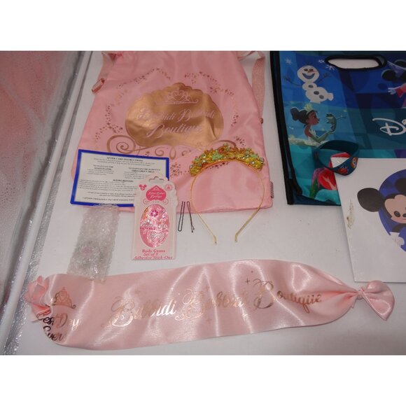 Disney Parks Bibbidi Bobbidi Boutique Drawstring Backpack Bag & Disney Tote Set - Picture 11 of 16